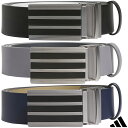 【9/20 エントリー/抽選で最大100%ポイントバック】 adidas Golf アディダス ゴルフ 正規品 リバーシブル スリーストライプス ツアー ベルト 2025新製品 「 KVI45 」 【当店在庫品】