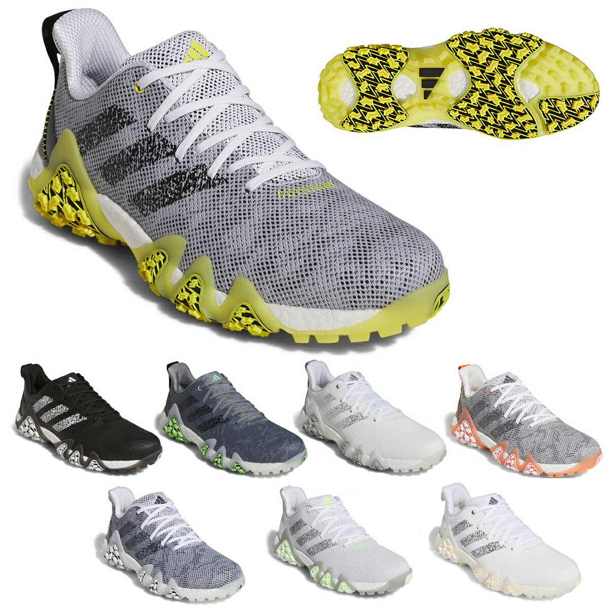 adidas Golf AfB_XSt{Ki CODECHAOS 22 R[hJIX22 Y StV[Y u LVL61 v  yΉ 