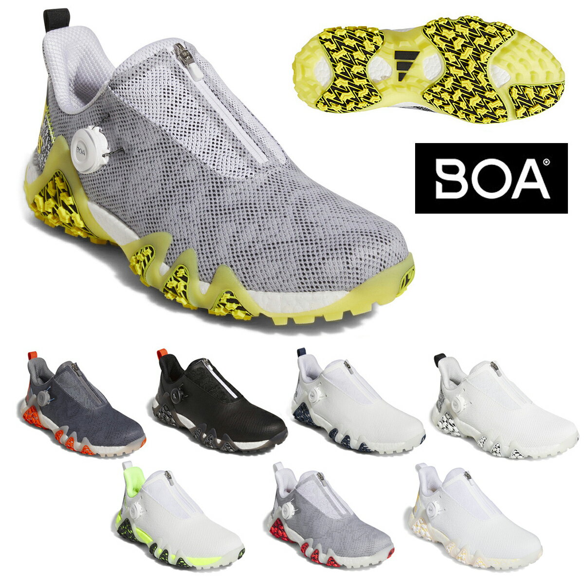 adidas Golf AfB_XSt{Ki CODECHAOS 22 BOA R[hJIX22{A Y XpCNXStV[Y u LVL63 v  yΉ 