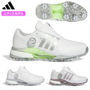 adidas Golf アディダスゴルフ 日本正規品 ウィメンズ TOUR ツアー 360 24 ボア レディス ソフトスパイクゴルフシューズ 2024モデル ...