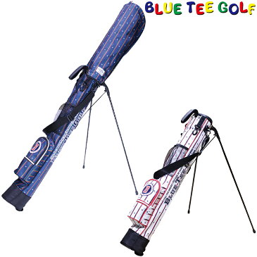 BLUE TEE GOLF(ブルーティーゴルフ)日本正規品 ナイロン セルフスタンドバッグ[ストライプ] 「CC-003」