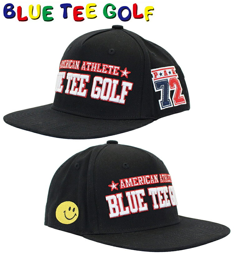 BLUE TEE GOLF ブルーティーゴルフ 正規品 BTG 平つば キャップ 「 CP-008 」