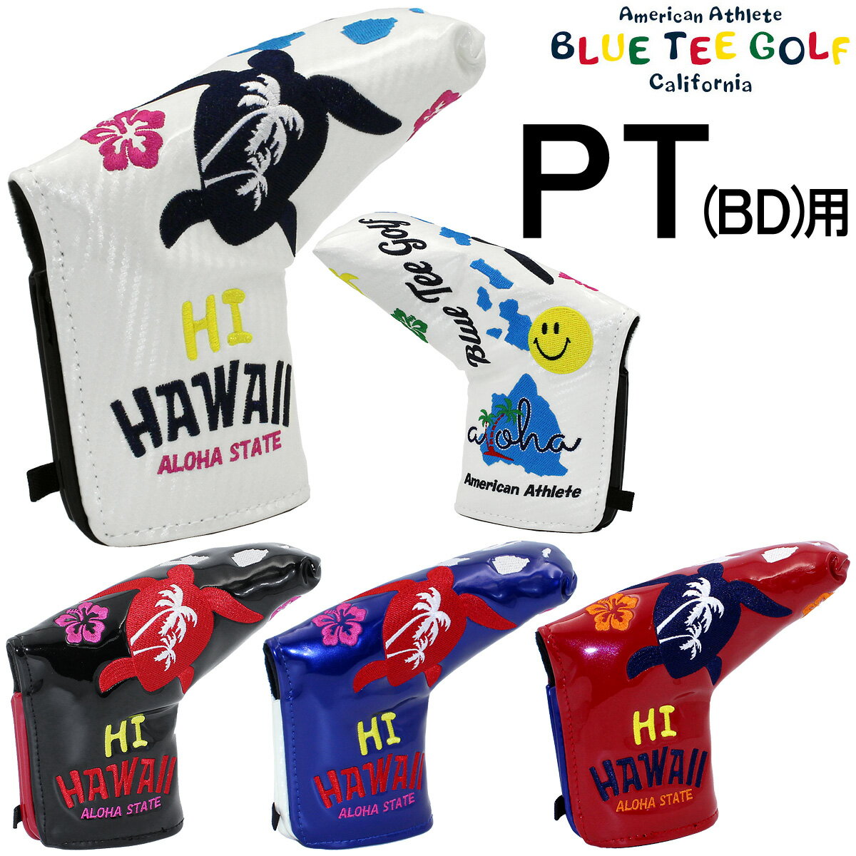 BLUE TEE GOLF ֥롼ƥ HI HAWAII ϥ ϥ磻 ֥졼ɥѥѥС 2022ǥ  HC-030 