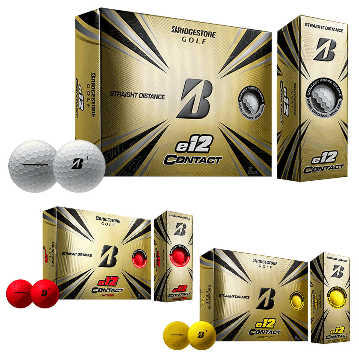  Ai  BRIDGESTONE GOLF uaXgSt e12 CONTACT R^Ng St{[ 1_[X(12)  yΉ 