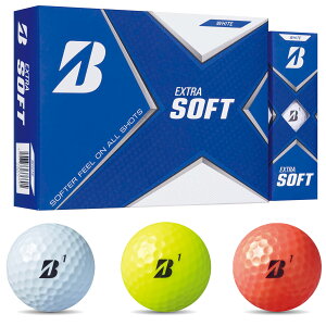 BRIDGESTONE Golf(ブリヂストンゴルフ)日本正規品 EXTRA SOFT (エクストラソフト) 2021モデル ゴルフボール1ダース(12個入) 【あす楽対応】