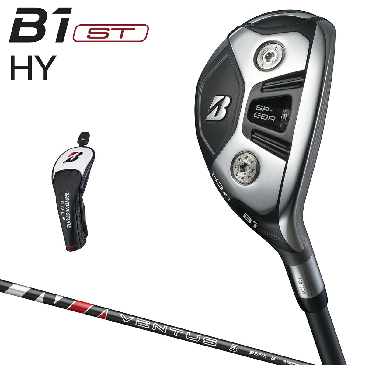 BRIDGESTONE GOLF ブリヂストン ゴルフ 日本正規品 B1 ST HY ハイブリッド ユーティリティ 2023モデル VENTUS BS6hカーボンシャフト 「 1HNB1U 」 【あす楽対応】