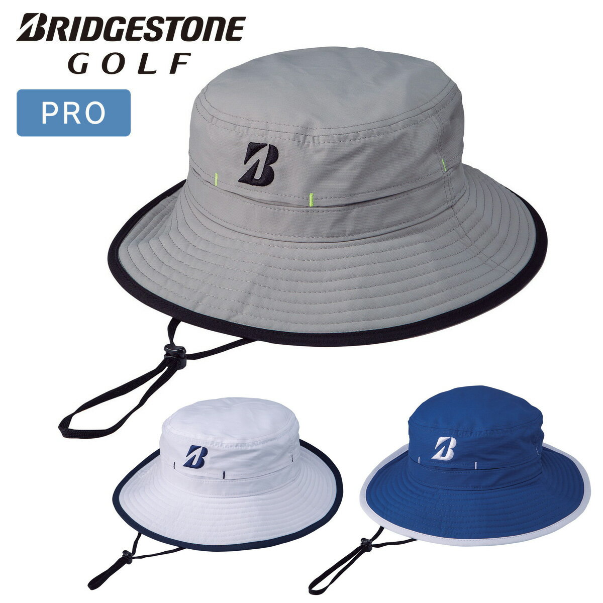 BRIDGESTONE GOLF ブリヂストンゴルフ日本正規品 ユニセックス ゴルフハット 2023モデル 「 HAG311 」 