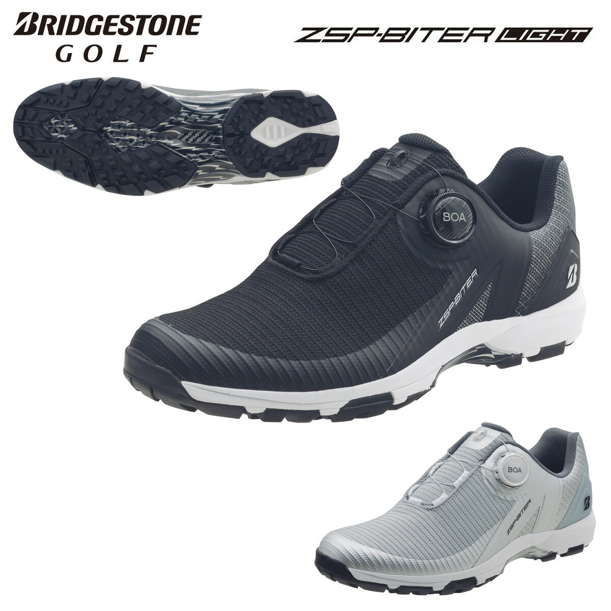 BRIDGESTONE GOLF ֥¥ȥ󥴥  ZSP-BITER LIGHT  ѥ Х 饤(˥å) ѥ쥹 ե塼 2022ǥ  SHG220  ڤб