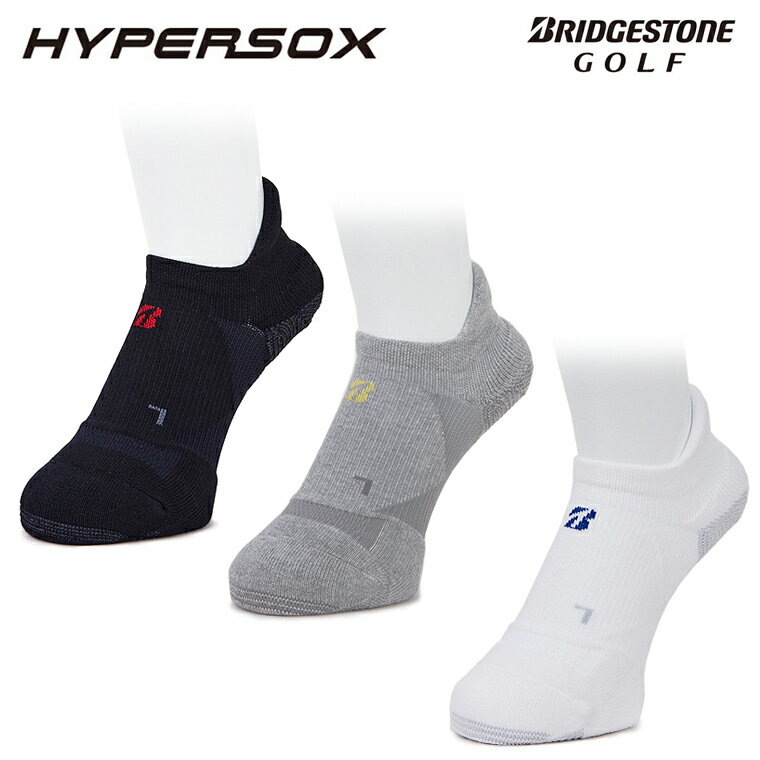 BRIDGESTONE GOLF ブリヂストンゴルフ日本正規品 HYPERSOX ハイパーソックス 3Dソックスベーシック メンズゴルフ スニーカーイン丈 2024新製品 「 SOG419 」 【あす楽対応】