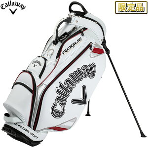 【限定品】 Callaway(キャロウェイ)日本正規品 Tour Stand 22 JM (ツアー スタンド 22 JM) スタンドキャディバッグ 2022モデル ホワイト/シルバー/レッド(5122459) 【あす楽対応】