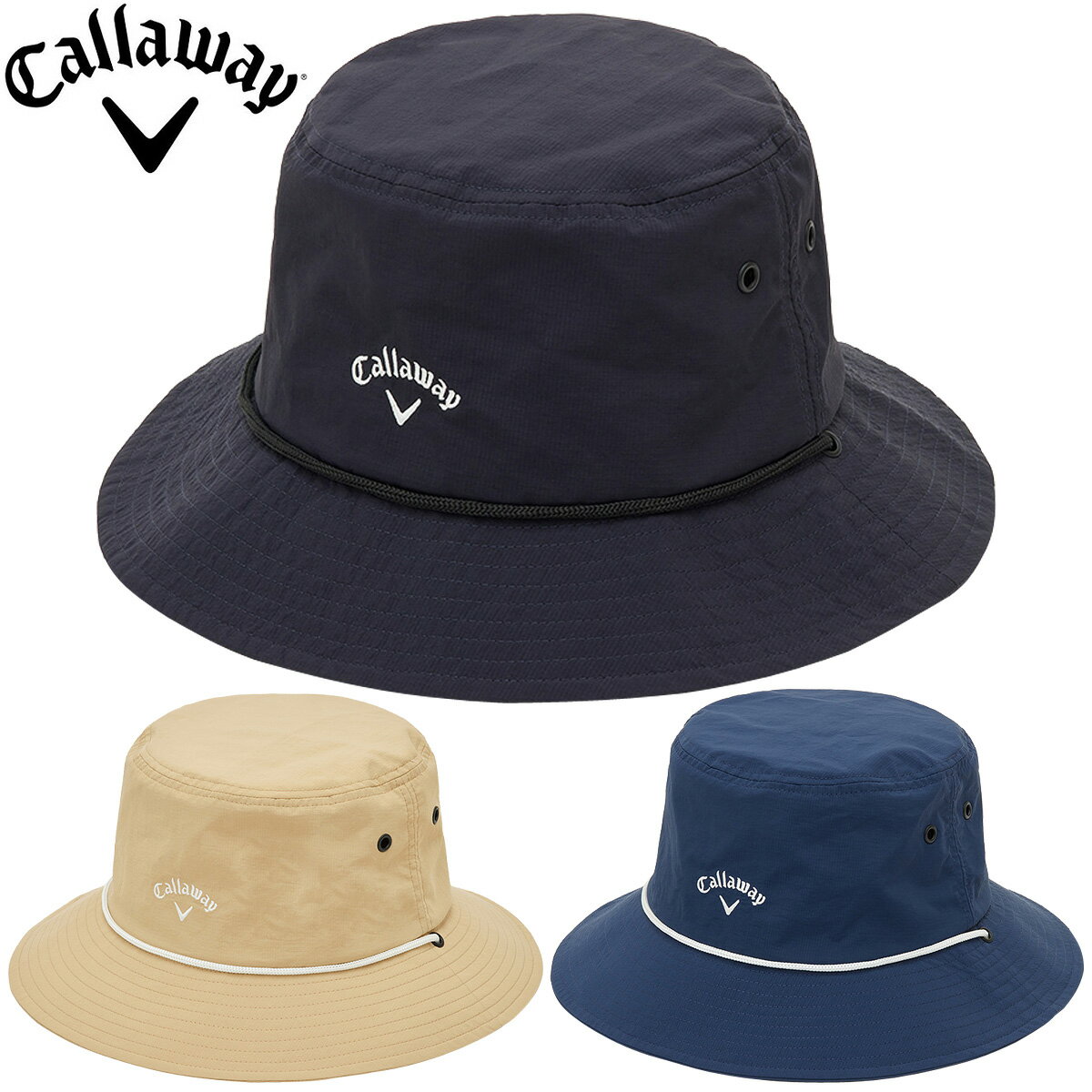 【8/15 エントリー/抽選で最大100%ポイントバック】 Callaway キャロウェイ 正規品 遮熱 ハット 2025新製品 「 C25191113 」 【当店在庫品】