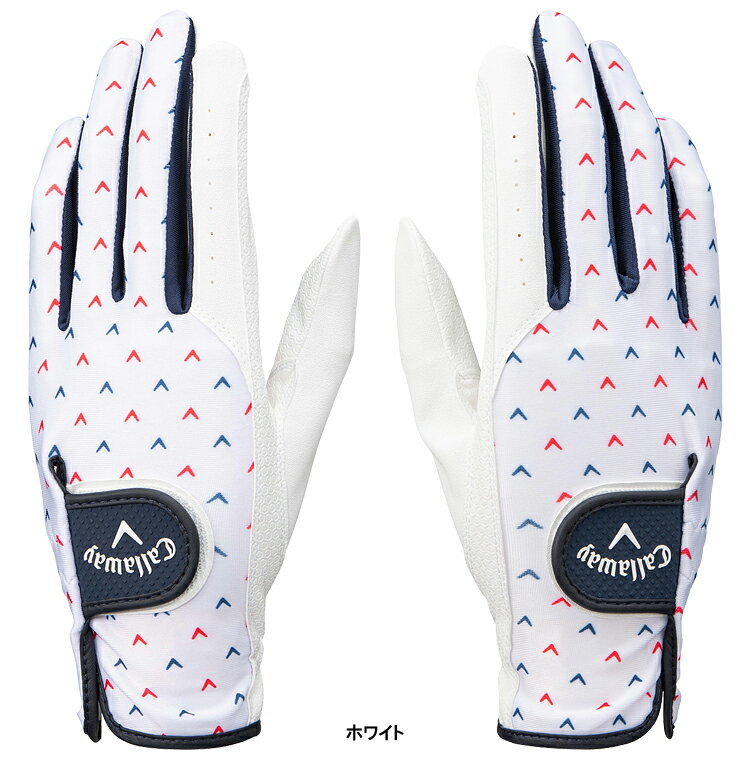 Callaway キャロウェイ日本正規品 Chev Dual Glove Women`s 23 JM シェブデュアル ウィメンズ レディス ゴルフグローブ(両手用) 2023モデル 【あす楽対応】