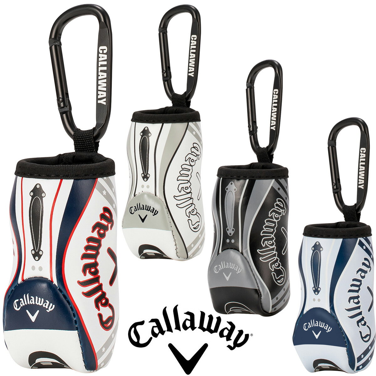 Callaway キャロウェイ日本正規品 Golf Bag Motif Ball Case 23 JM ゴルフバッグモチーフボールケース23JM 2023モデル 【あす楽対応】