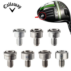 Callaway キャロウェイゴルフ 日本正規品 SCREW WEIGHT スクリューウェイト アジャスタブルウエイト 単品 【あす楽対応】