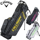 Callaway キャロウェイ 日本正規品 Athle Stand 2.0 24 JM ( アスレ スタンド 2.0 24JM ) 軽量 キャディバッグ 2024新製品 【あす楽対応】