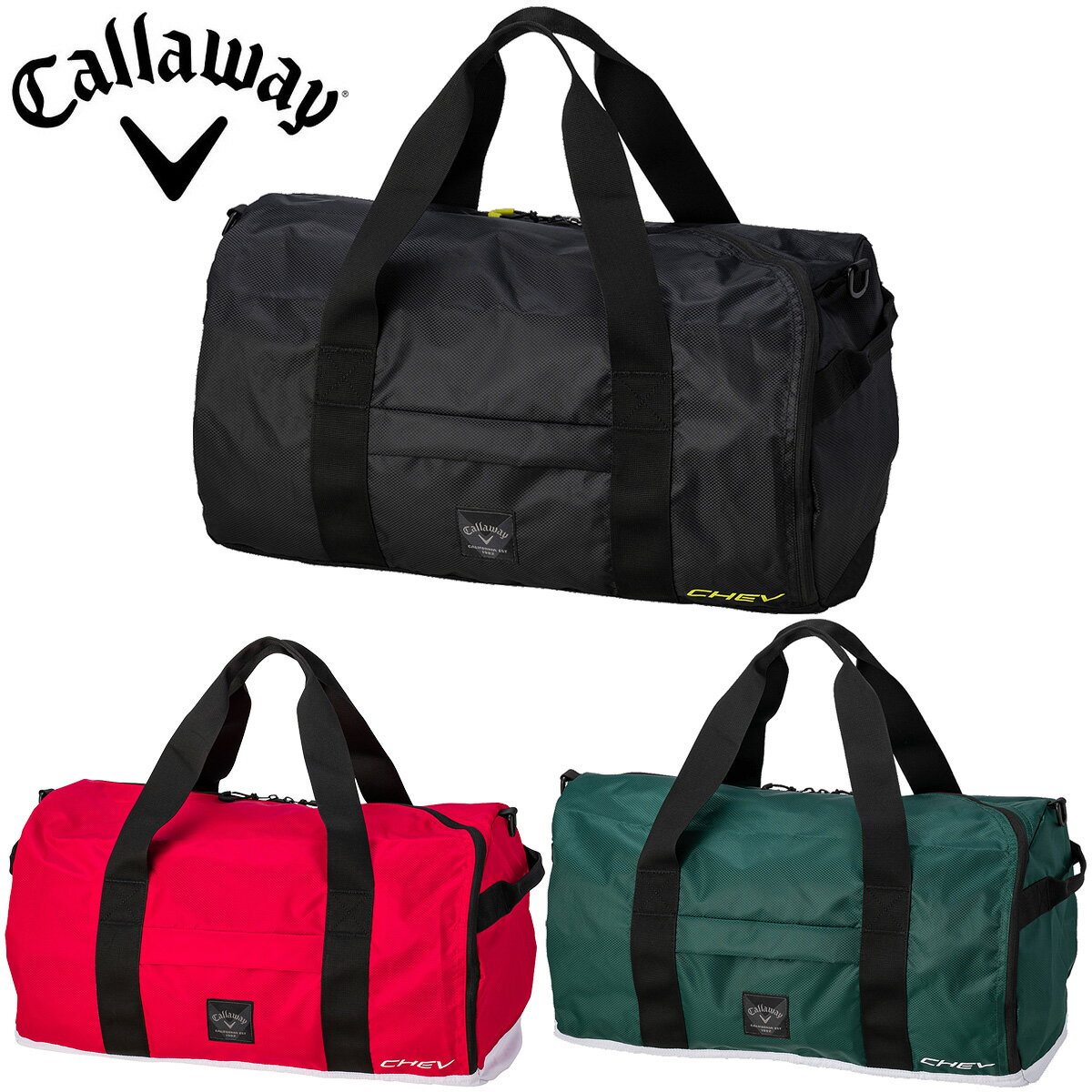 キャロウェイ 【5/15 エントリー/抽選で最大100%ポイントバック】 Callaway キャロウェイ 日本正規品 Chev Duffle Bag 24 JM ( シェブ ダッフル バッグ 24JM ) 2024新製品 【あす楽対応】