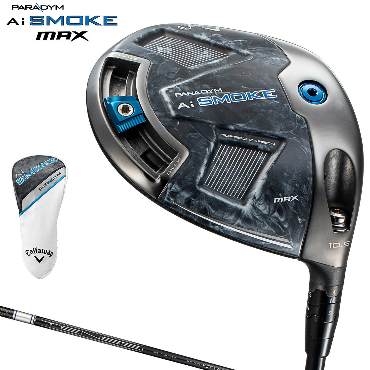 Callaway キャロウェイ日本正規品 PARADYM Ai SMOKE MAX パラダイム エーアイ スモーク マックス ドライバー 2024新製品 TENSEI 50 for Callawayカーボンシャフト 【あす楽対応】