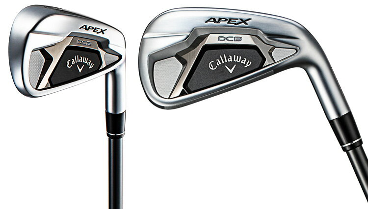 Callaway(キャロウェイ)日本正規品 APEX DCB(エイペックスDCB)アイアン 2021新製品 スチールシャフト 6本セット(I#5〜9、PW) 【あす楽対応】