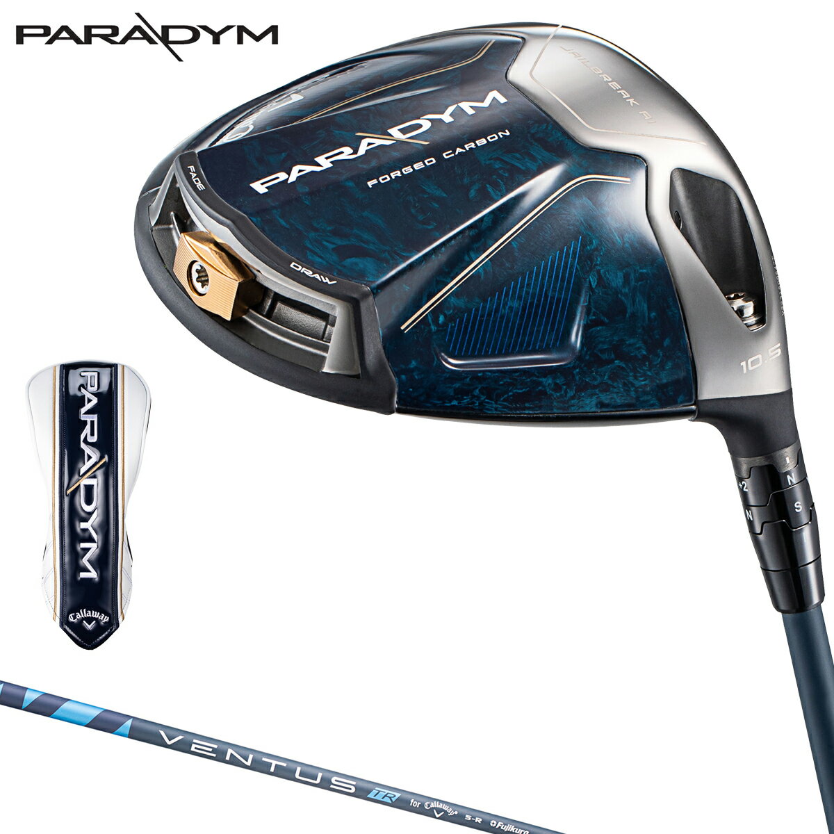 Callaway キャロウェイ日本正規品 PARADYM パラダイム ドライバー 2023モデル VENTUS TR5 for Callawayカーボンシャフト 【あす楽対応】