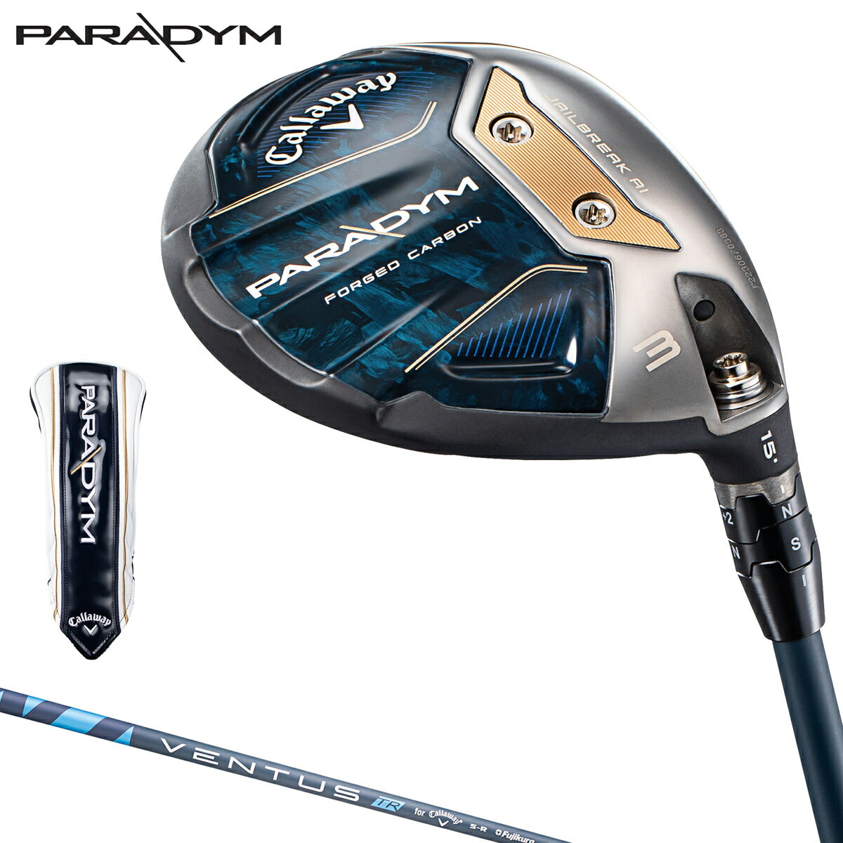 Callaway キャロウェイ日本正規品 PARADYM パラダイム フェアウェイウッド 2023モデル VENTUS TR5 for Callawayカーボンシャフト 【あす楽対応】