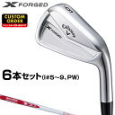 X FORGED エックス フォージド アイアン NSPRO MODUS3 SYSTEM3 TOUR125スチールシャフト 6本セット(#5～9、PW) 【カスタムクラブ】 Callaway キャロウェイ 日本正規品 2024新製品