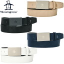 【5/9〜5/16限定!エントリーで最強翌日配送商品10倍!】 Munsingwear マンシングウエア 日本正規品 エコレザー ベルト 2024モデル 「 M...