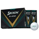  DUNLOP ダンロップ日本正規品 SRIXON Z-STAR スリクソンゼットスター ロイヤルグリーン 2024新製品 ゴルフボール1ダース(12個入) 