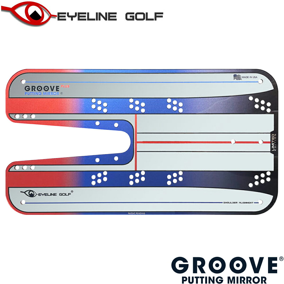 【5/15 エントリー/抽選で最大100%ポイントバック】 EYELINE GOLF アイラインゴルフ 日本正規品 GROOVE PUTTING MIRROR グルーブ パッティング ミラー 2023モデル 「 ELG-MP19 」 「 ゴルフパター練習用品 」 【あす楽対応】