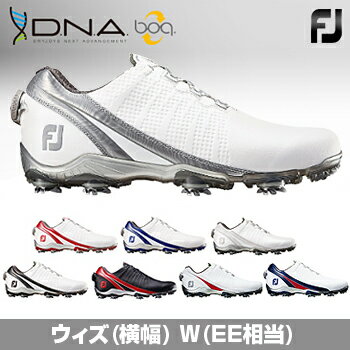 2016モデルFOOTJOYフットジョイ日本正規品DNABoa(ディーエヌエーボア)ソフトスパイクゴルフシューズウィズ:W(EE)【あす楽対応】