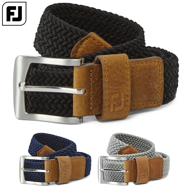 FOOTJOY フットジョイ 日本正規品 ストレッチ メッシュ ゴルフ ベルト ソリッド 2026新製品 【当店在庫品】