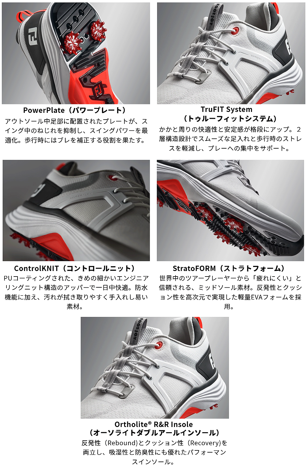 【10/30限定!エントリーで当店全品ポイント10倍!】 FOOTJOY フットジョイ 日本正規品 HYPERFLEX レース ハイパーフレックス メンズ ソフトスパイク ゴルフシューズ 2025新製品 【当店在庫品】