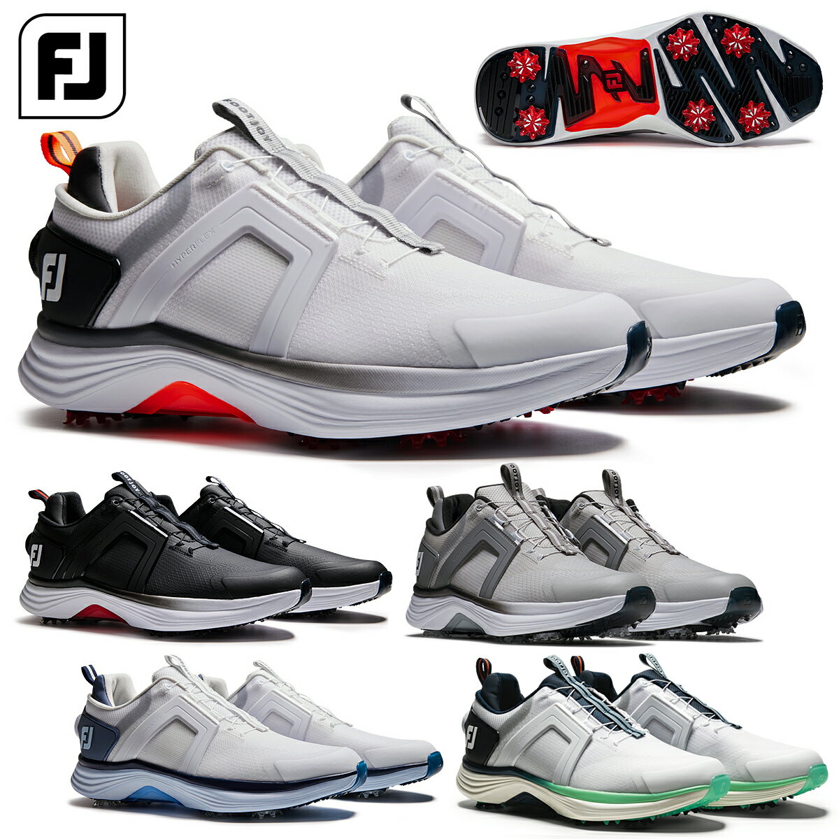 【11/27まで エントリー/抽選で最大100%ポイントバック】 FOOTJOY フットジョイ 日本正規品 HYPERFLEX BOA ハイパーフレックス ボア...