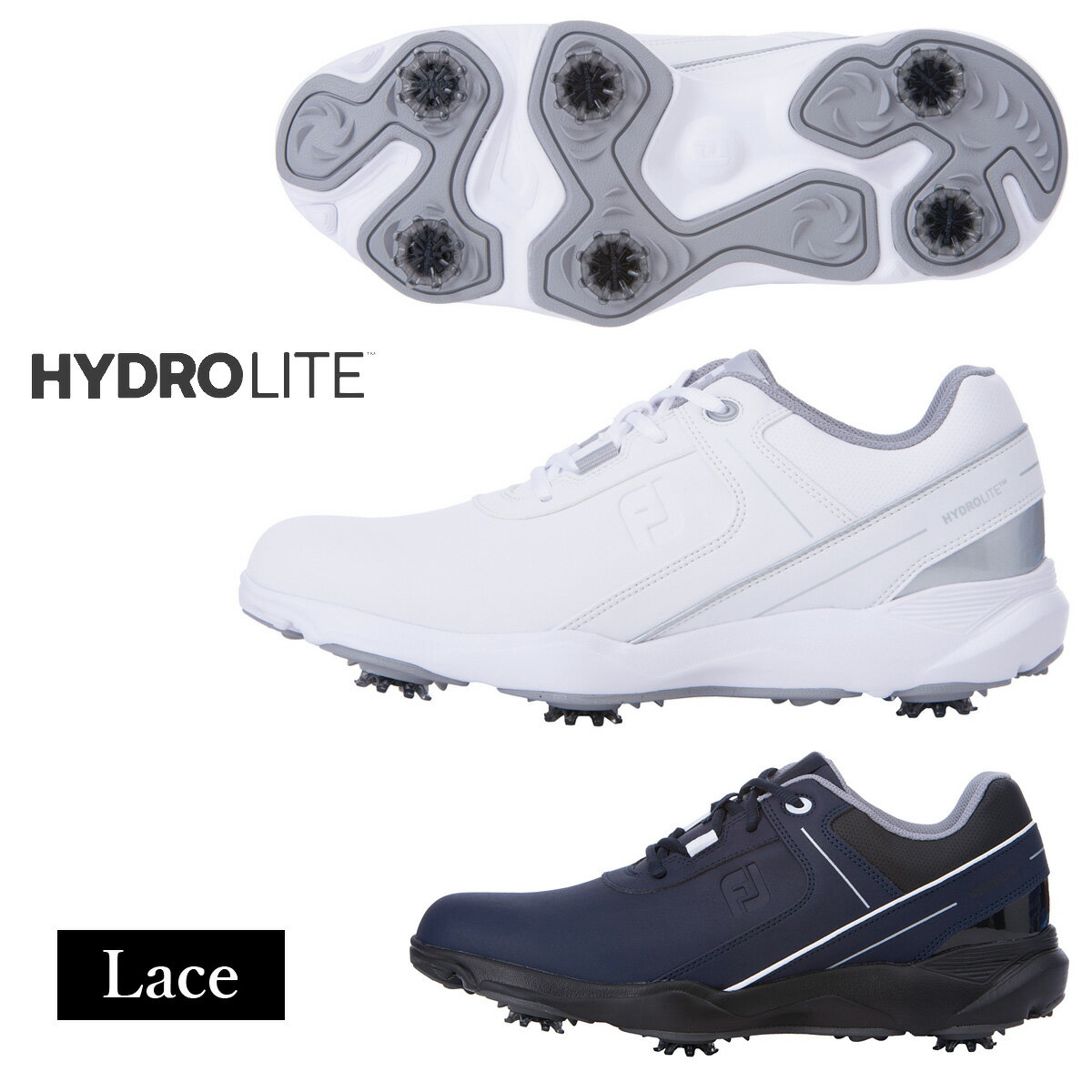 【5/17 12時59分まで 最大5000円OFFクーポン】 FOOTJOY(フットジョイ)日本正規品 HYDROLITE Lace (ハイドロライト レース) 2021モデル ソフトスパイクメンズゴルフシューズ 【あす楽対応】