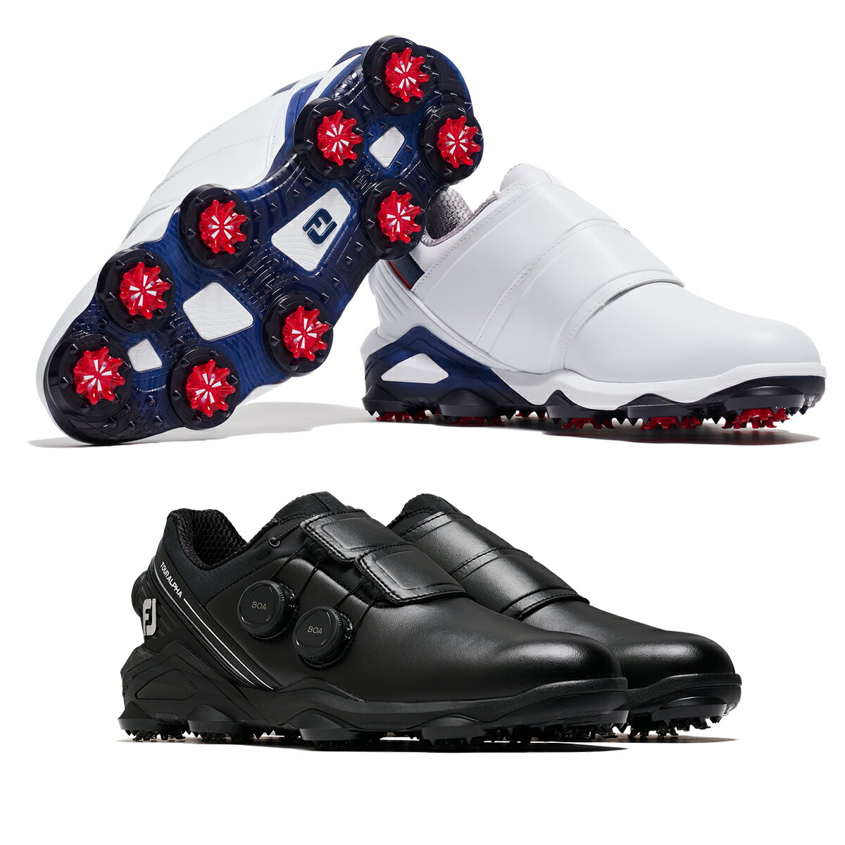 【5/15 エントリー/抽選で最大100 ポイントバック】 FOOTJOY フットジョイ 日本正規品 TOUR ALPHA TRIPLE BOA ツアーアルファ トリプル ボア 2024新製品 メンズ ソフトスパイク ゴルフシューズ 【あす楽対応】