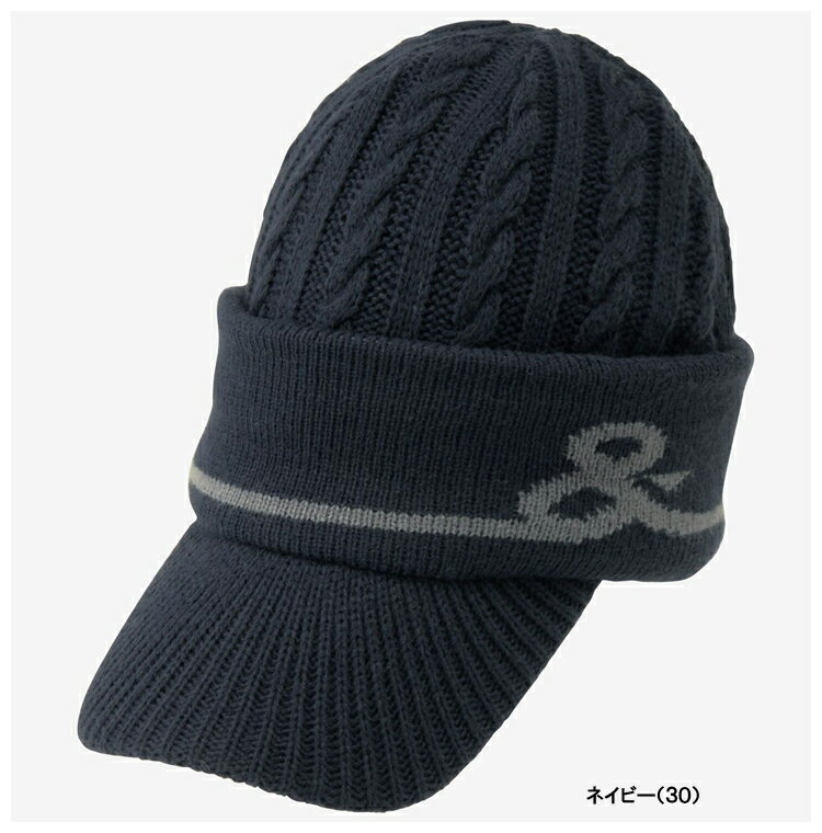 【10/30限定!エントリーで当店全品ポイント10倍!】 and per se アンパスィ 正規品 ゴルフ ニット キャプ 2025新製品 「 AMF8515 」 【当店在庫品】