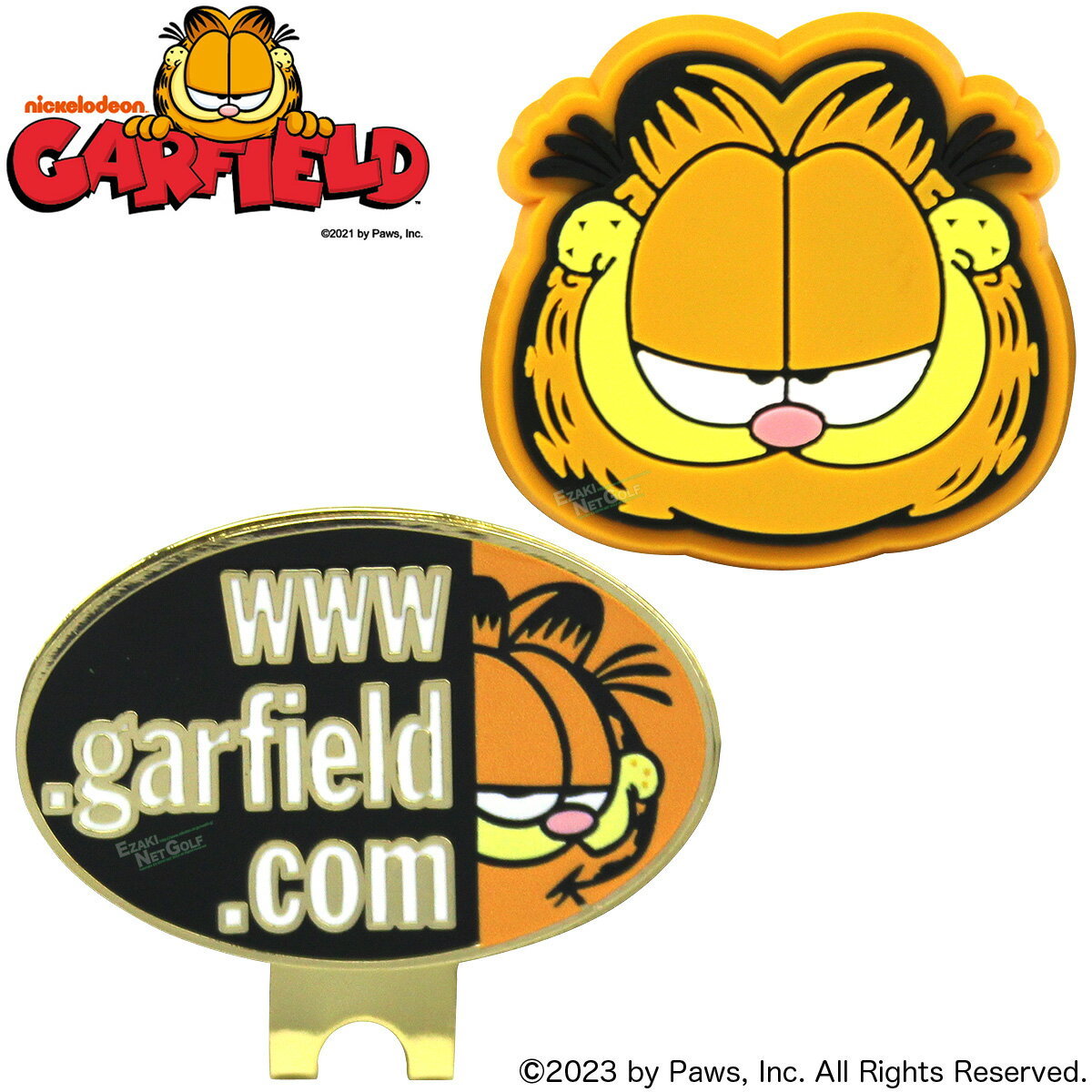 Garfield ガーフィールド マーカーガーフィールド ゴルフ マーカー 丸眞 「 3995001500 」 