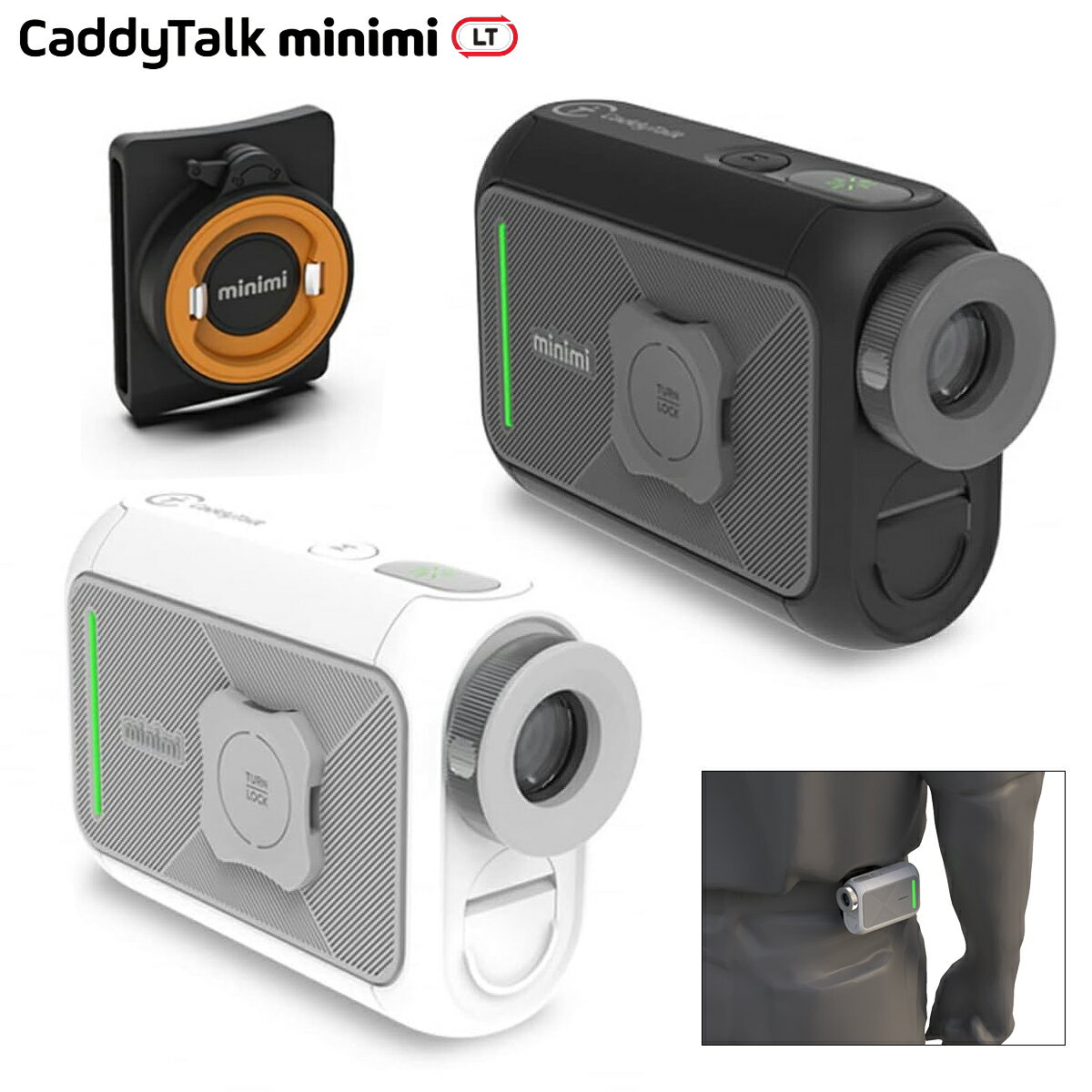 GOLFZON ゴルフゾン正規品 CaddyTalk minimi LT (キャディトークミニミLT) 「 ゴルフ用レーザー距離計 」 【あす楽対応】