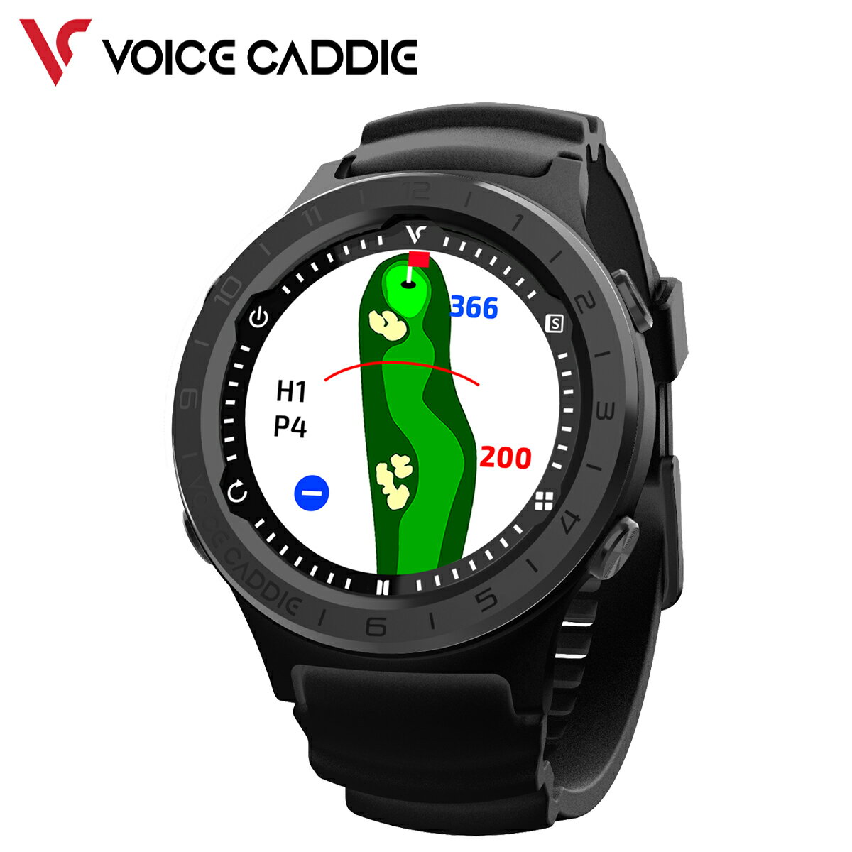 voice caddie ボイスキャディ 正規品 GPS watch ゴルフナビ ウォッチ A3 エースリー 2023モデル 腕時計型GPS距離測定器 【あす楽対応】