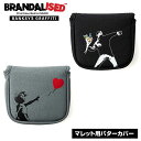 【6/4〜6/11限定!抽選/エントリーで最大300%ポイント還元】 BANKSY バンクシー 正規品 マレットタイプパター用 ヘッドカバー 2024モデル 「...