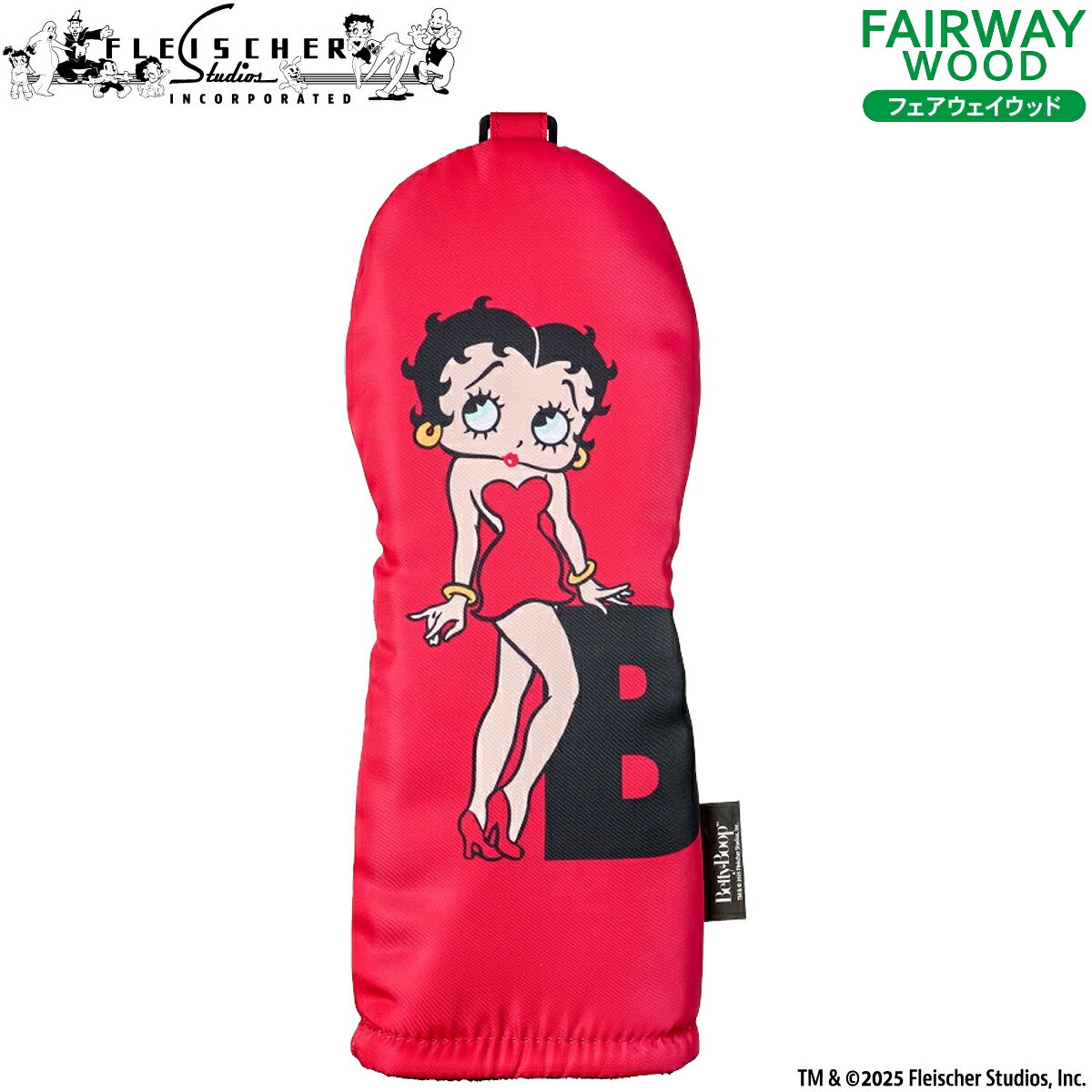 Betty Boop ベティー ブープ ヘッドカバー 「 フェアウェイウッド用 OHC0082 」