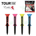 TOUR TEE with Piretti Logo ツアーティー ウィズ ピレッティ ロゴ 正規品 PLUS+ プラス ゴルフティー 「 4本セット ( ロン...