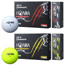 HONMA GOLF 本間ゴルフ 日本正規品 ホンマ D1 SPEEDMONSTER スピードモンスター ゴルフボール 1ダース(12個入) 2023モデル 「 BT2302 」 