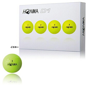 【【最大3300円OFFクーポン】】HONMA GOLF(本間ゴルフ) 日本正規品 HONMA New-D1 ホンマゴルフボール3ダースパック(36個入) 2019モデル【あす楽対応】