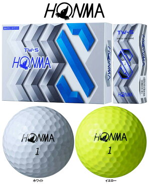 HONMA GOLF(本間ゴルフ)日本正規品 T//WORLD (ツアーワールド) TW-S ゴルフボール1ダース(12個入) 2019モデル 「BT-1904」 【あす楽対応】