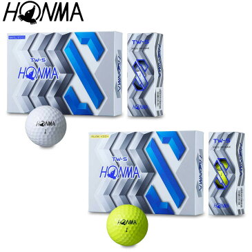 HONMA GOLF(本間ゴルフ)日本正規品 T//WORLD (ツアーワールド) TW-S ゴルフボール1ダース(12個入) 2019モデル 「BT-1904」 【あす楽対応】