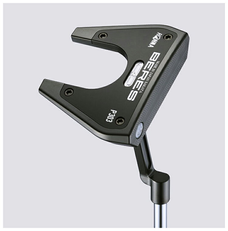 ホンマ HONMA GOLF 本間ゴルフ 日本正規品 BERES P303 PUTTER ベレス パター 黒IP仕上げ オリジナルスチールシャフト