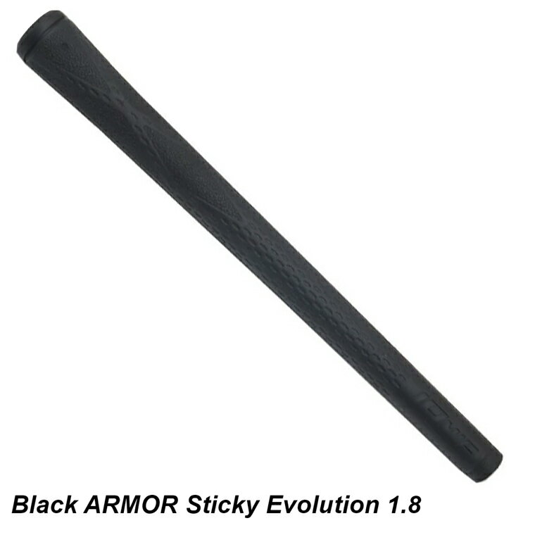 IOMIC イオミック 日本正規品 Black ARMOR Sticky Evolution 1.8 ブラックアウト ウッド＆アイアン用 ゴルフグリップ 単品(1本) 【あす楽対応】