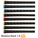 IOMIC イオミック 日本正規品 Moebius Black1.8 メビウスブラック LTC搭載 ウッド＆アイアン用 ゴルフグリップ 単品(1本)
