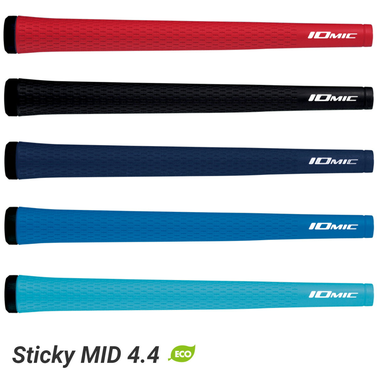 IOMIC イオミック 日本正規品 Sticky MID4.4 スティッキーミッド ウッド＆アイアン用 ゴルフグリップ 単品(1本)