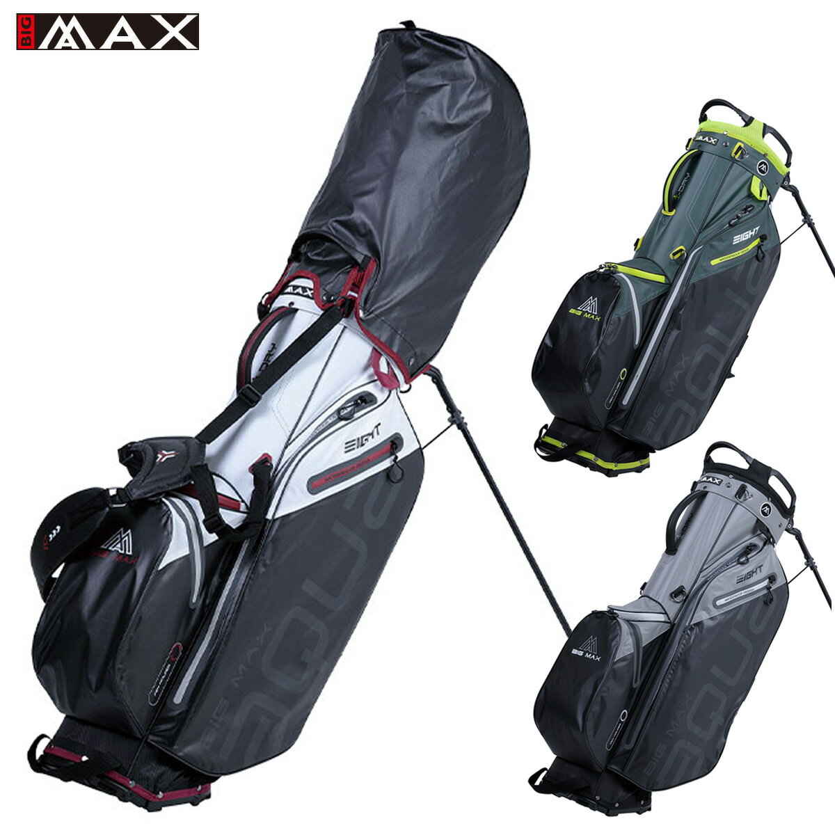 楽天EZAKI　NET　GOLF【5/15 エントリー/抽選で最大100％ポイントバック】 BIGMAX ビッグマックス日本正規品 スタンドバッグ キャディバッグ 2023モデル 「 BMC022 」 【あす楽対応】